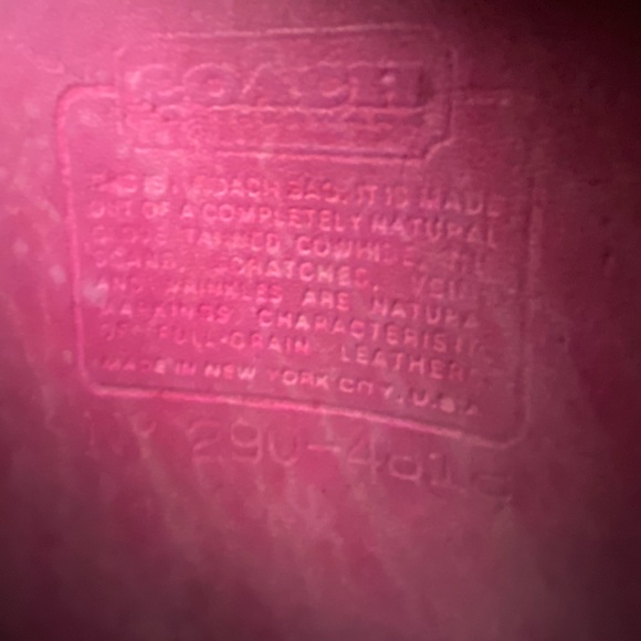 Recycled Riot hand dyed Vintage Coach Compact Pouch - Picture 4 of 15